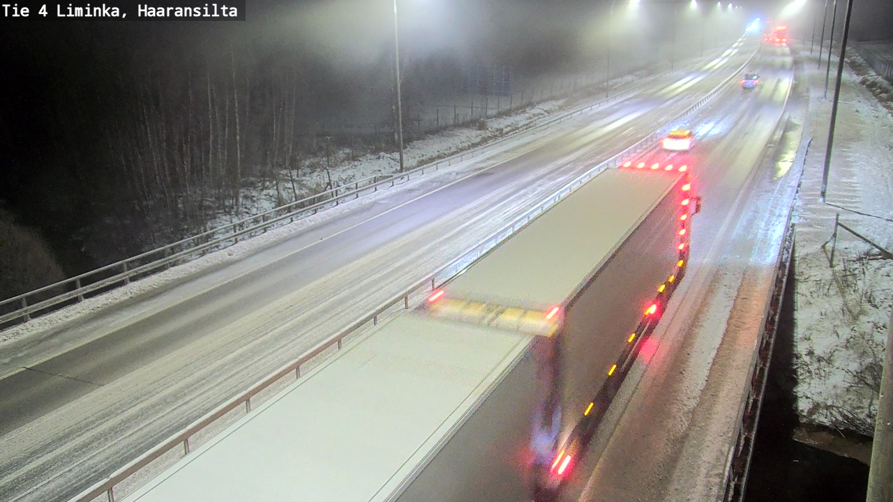 Weather Camera Image Road 4 Liminka, Haaransilta, Liminka, Pohjois-Pohjanmaa