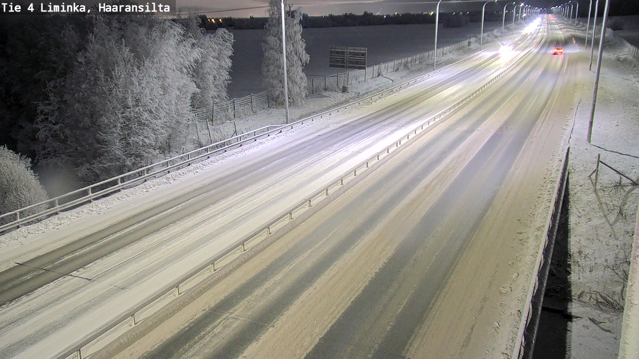 Kelikamerat Kuva Tie 4 Liminka, Haaransilta, Liminka, Pohjois-Pohjanmaa