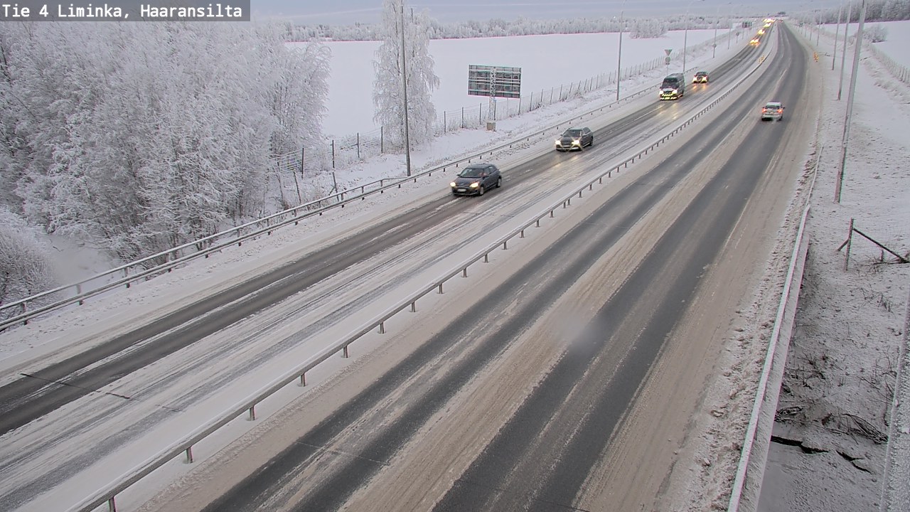 Kelikamerat Kuva Tie 4 Liminka, Haaransilta, Liminka, Pohjois-Pohjanmaa