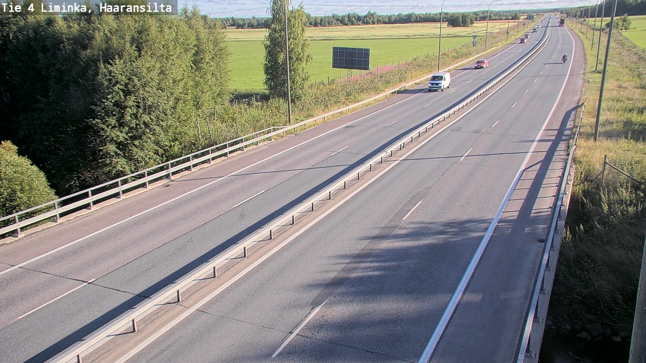 Kelikamerat Kuva Tie 4 Liminka, Haaransilta, Liminka, Pohjois-Pohjanmaa