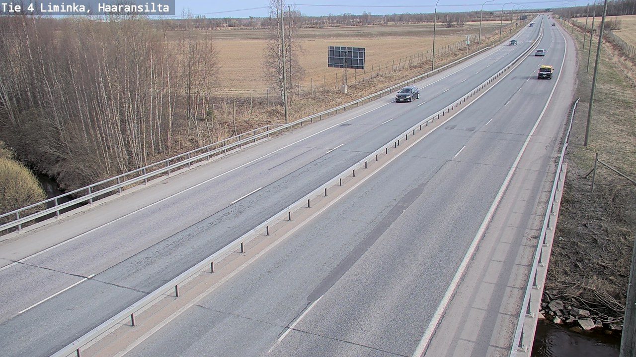 Kelikamerat Kuva Tie 4 Liminka, Haaransilta, Liminka, Pohjois-Pohjanmaa