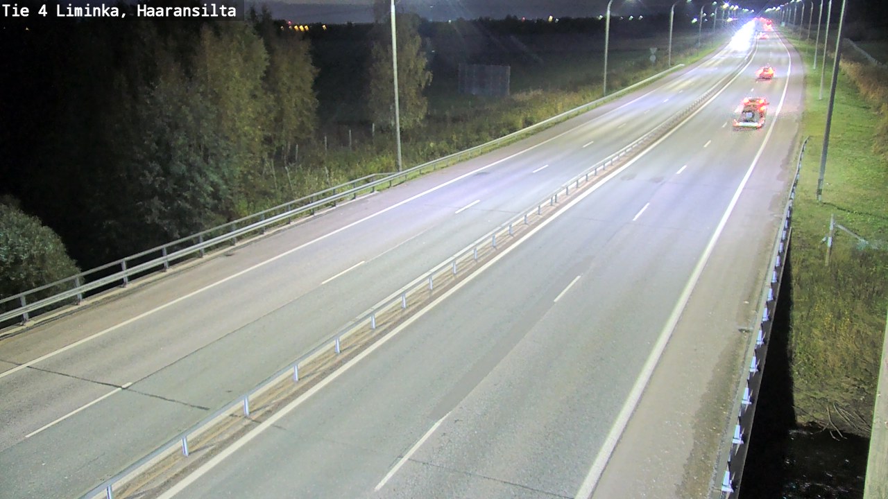 Kelikamerat Kuva Tie 4 Liminka, Haaransilta, Liminka, Pohjois-Pohjanmaa
