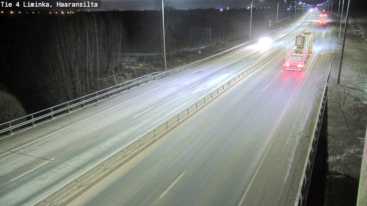 Kelikamerat Kuva Tie 4 Liminka, Haaransilta, Liminka, Pohjois-Pohjanmaa