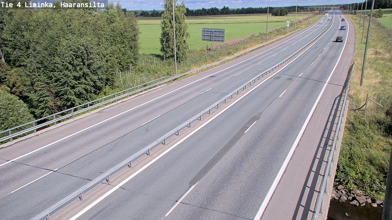 Kelikamerat Kuva Tie 4 Liminka, Haaransilta, Liminka, Pohjois-Pohjanmaa
