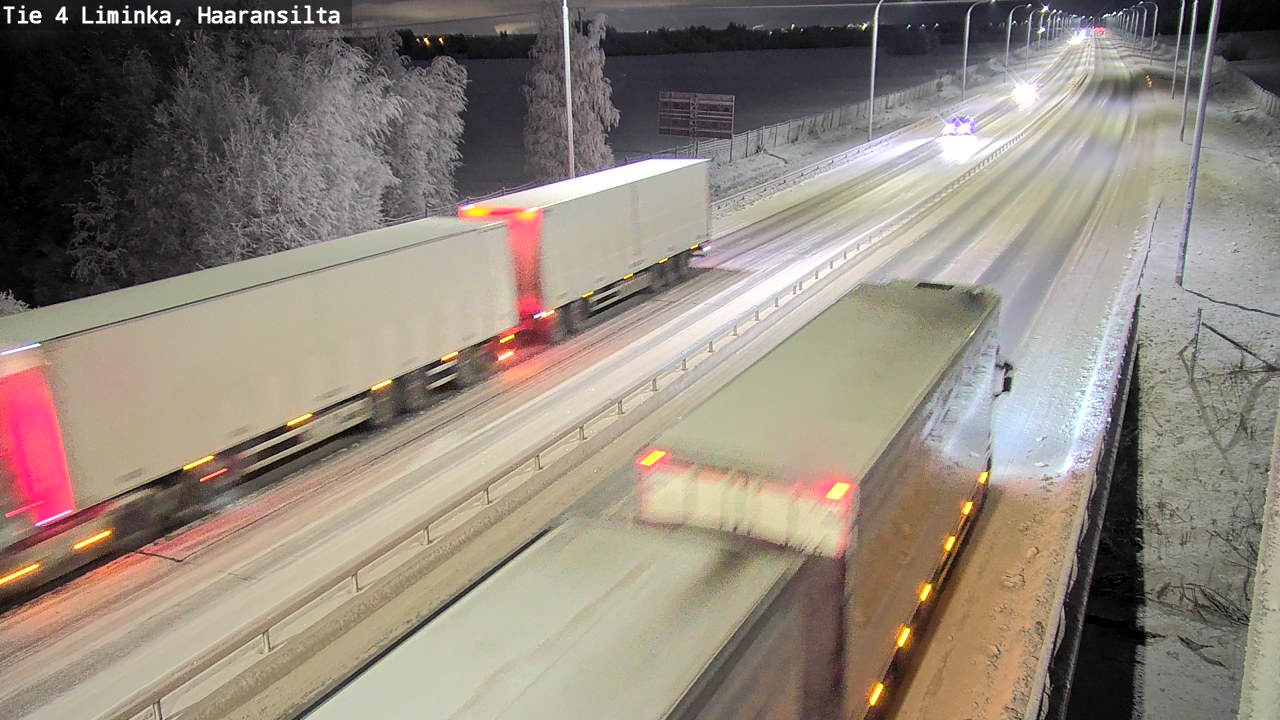 Kelikamerat Kuva Tie 4 Liminka, Haaransilta, Liminka, Pohjois-Pohjanmaa