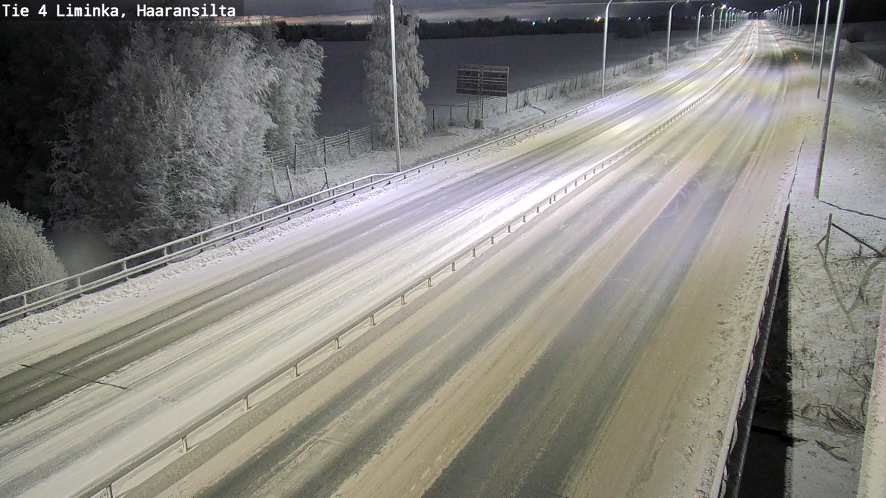 Kelikamerat Kuva Tie 4 Liminka, Haaransilta, Liminka, Pohjois-Pohjanmaa