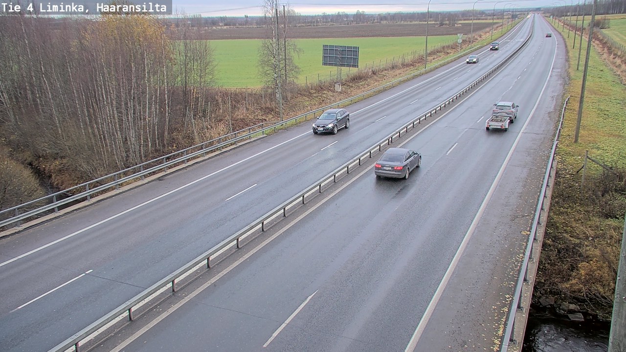 Kelikamerat Kuva Tie 4 Liminka, Haaransilta, Liminka, Pohjois-Pohjanmaa
