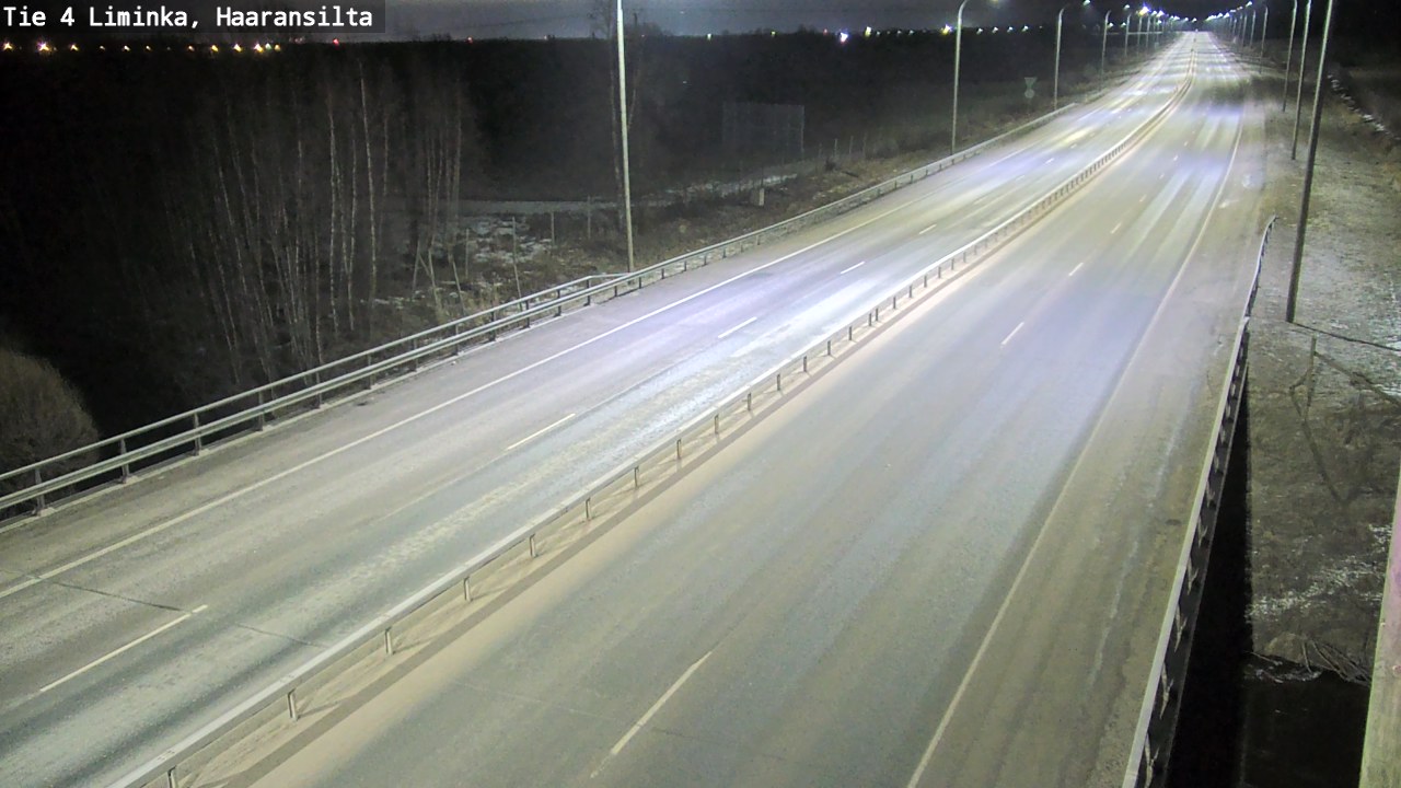 Kelikamerat Kuva Tie 4 Liminka, Haaransilta, Liminka, Pohjois-Pohjanmaa