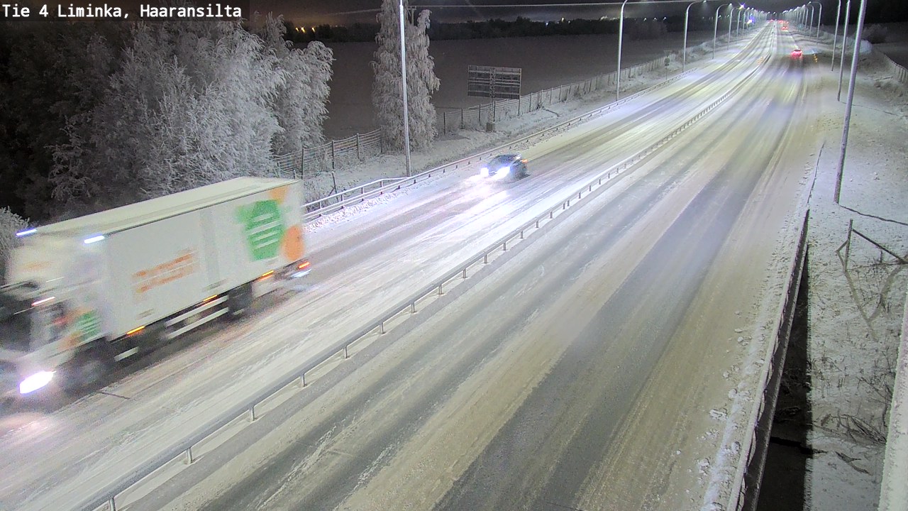 Kelikamerat Kuva Tie 4 Liminka, Haaransilta, Liminka, Pohjois-Pohjanmaa