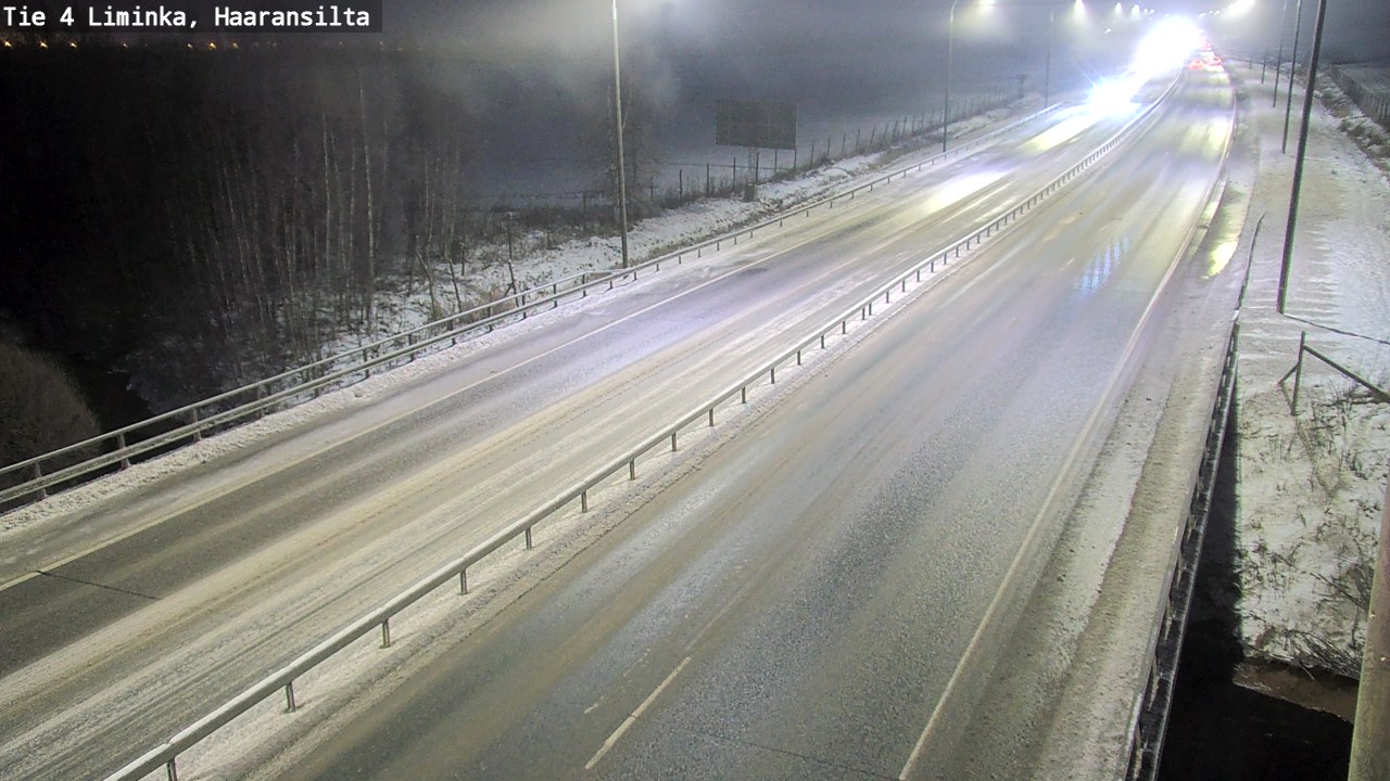 Weather Camera Image Road 4 Liminka, Haaransilta, Liminka, Pohjois-Pohjanmaa