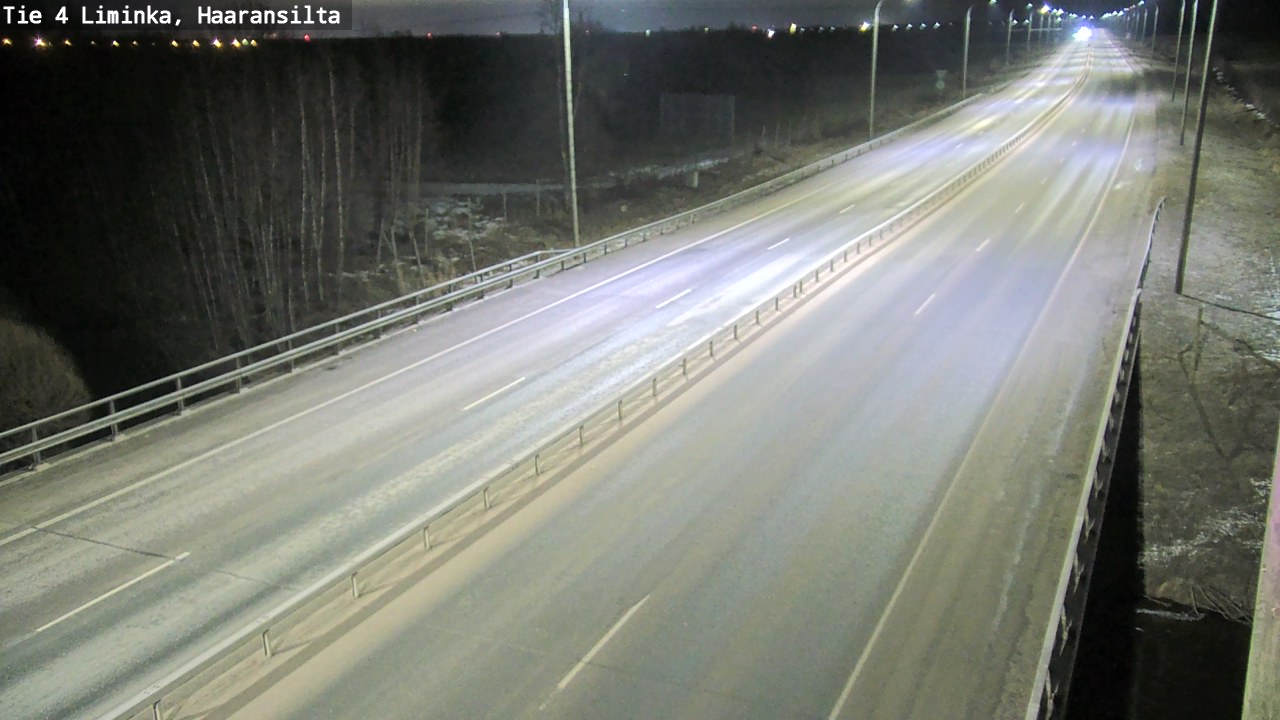 Kelikamerat Kuva Tie 4 Liminka, Haaransilta, Liminka, Pohjois-Pohjanmaa