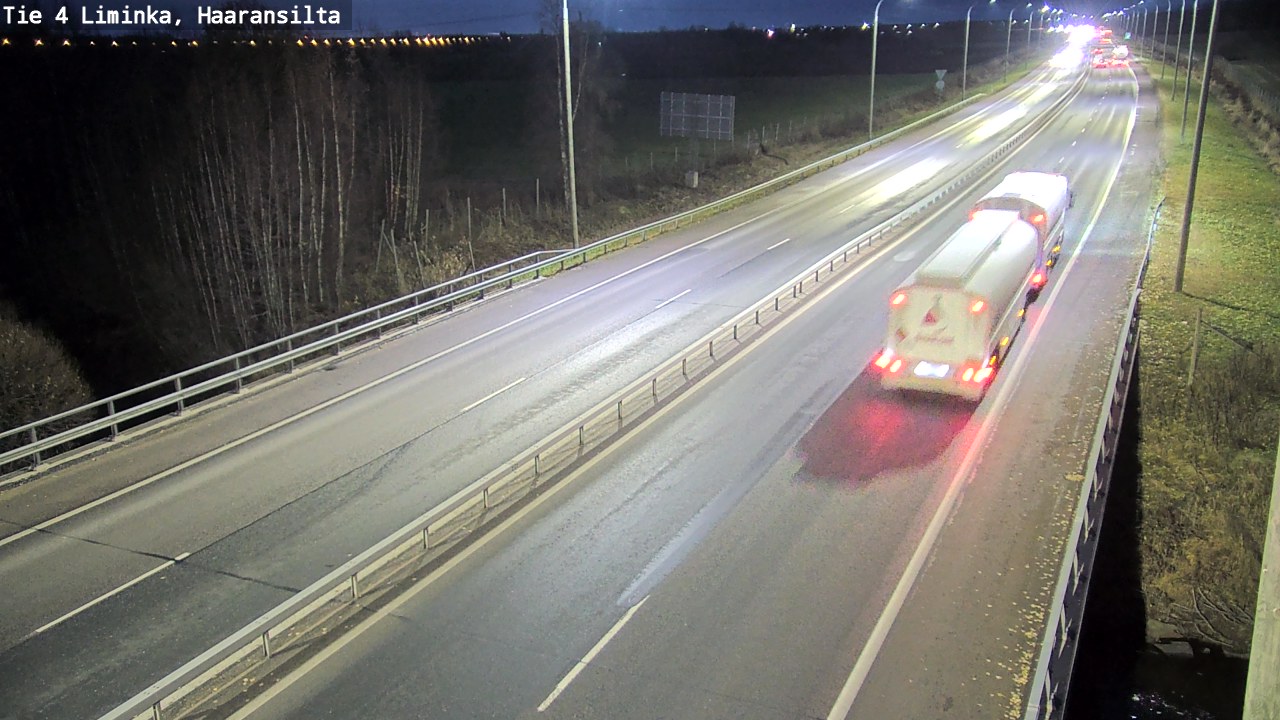 Kelikamerat Kuva Tie 4 Liminka, Haaransilta, Liminka, Pohjois-Pohjanmaa