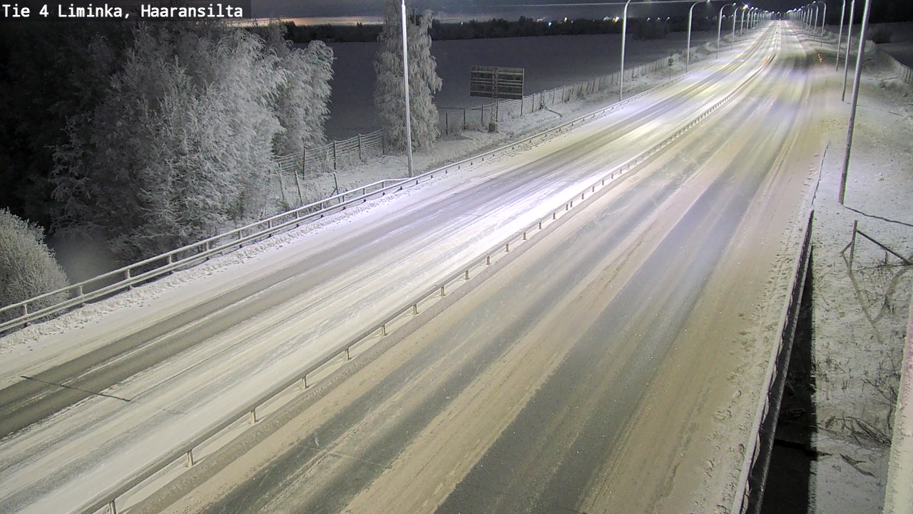 Kelikamerat Kuva Tie 4 Liminka, Haaransilta, Liminka, Pohjois-Pohjanmaa