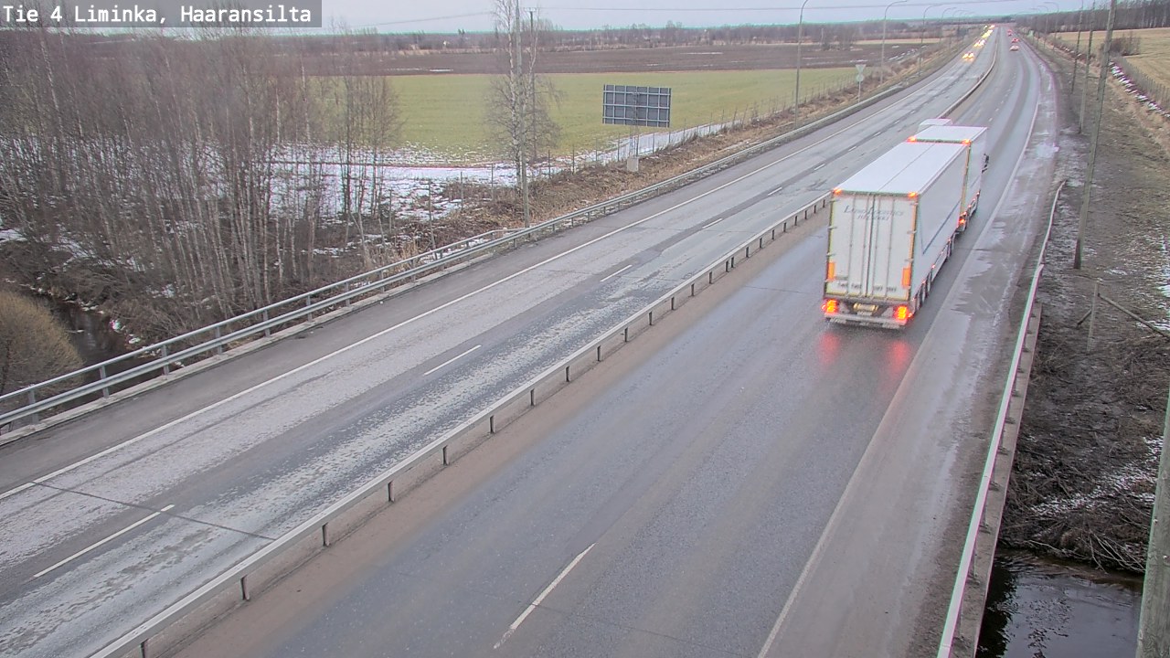 Kelikamerat Kuva Tie 4 Liminka, Haaransilta, Liminka, Pohjois-Pohjanmaa