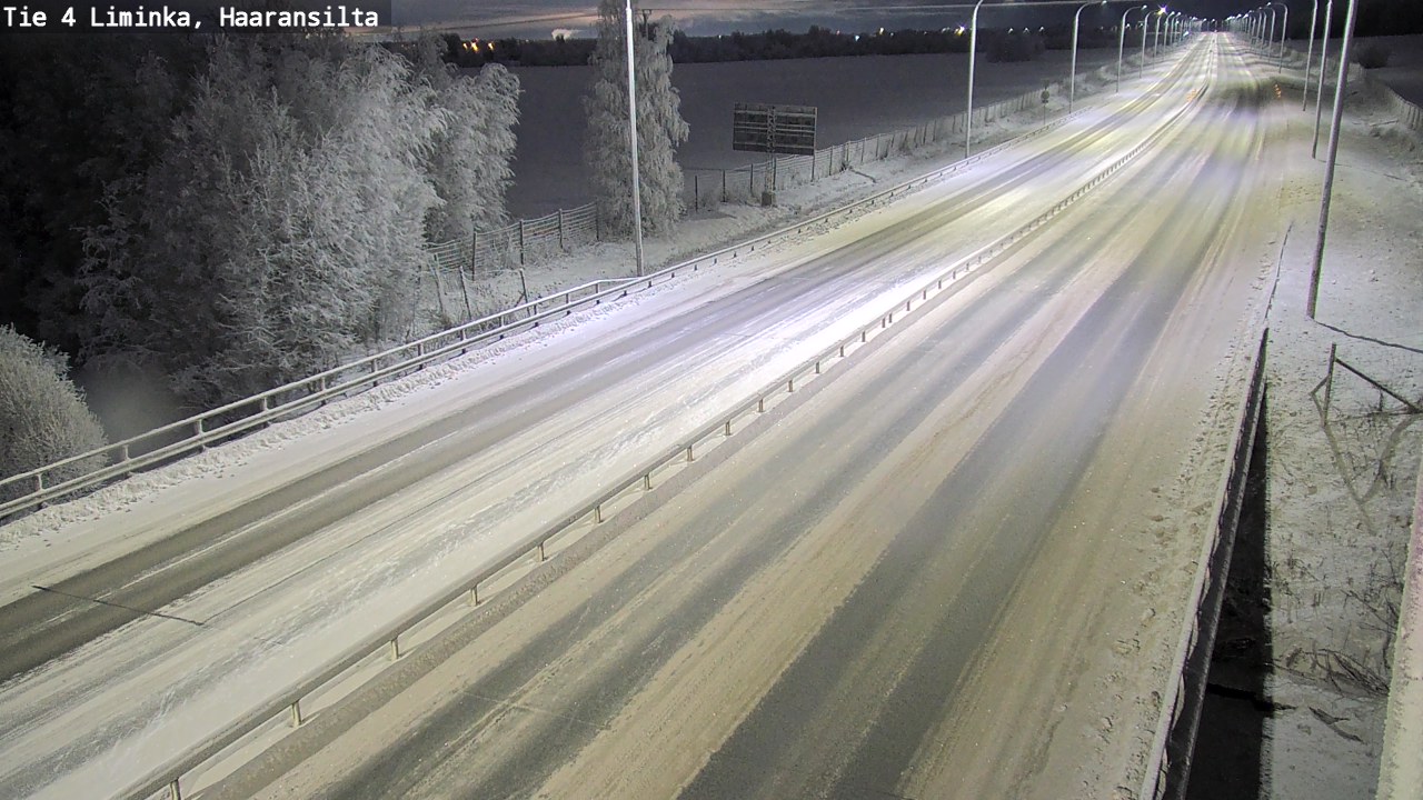 Kelikamerat Kuva Tie 4 Liminka, Haaransilta, Liminka, Pohjois-Pohjanmaa