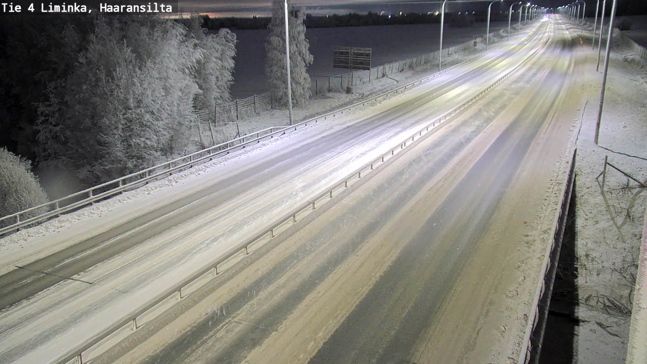 Kelikamerat Kuva Tie 4 Liminka, Haaransilta, Liminka, Pohjois-Pohjanmaa