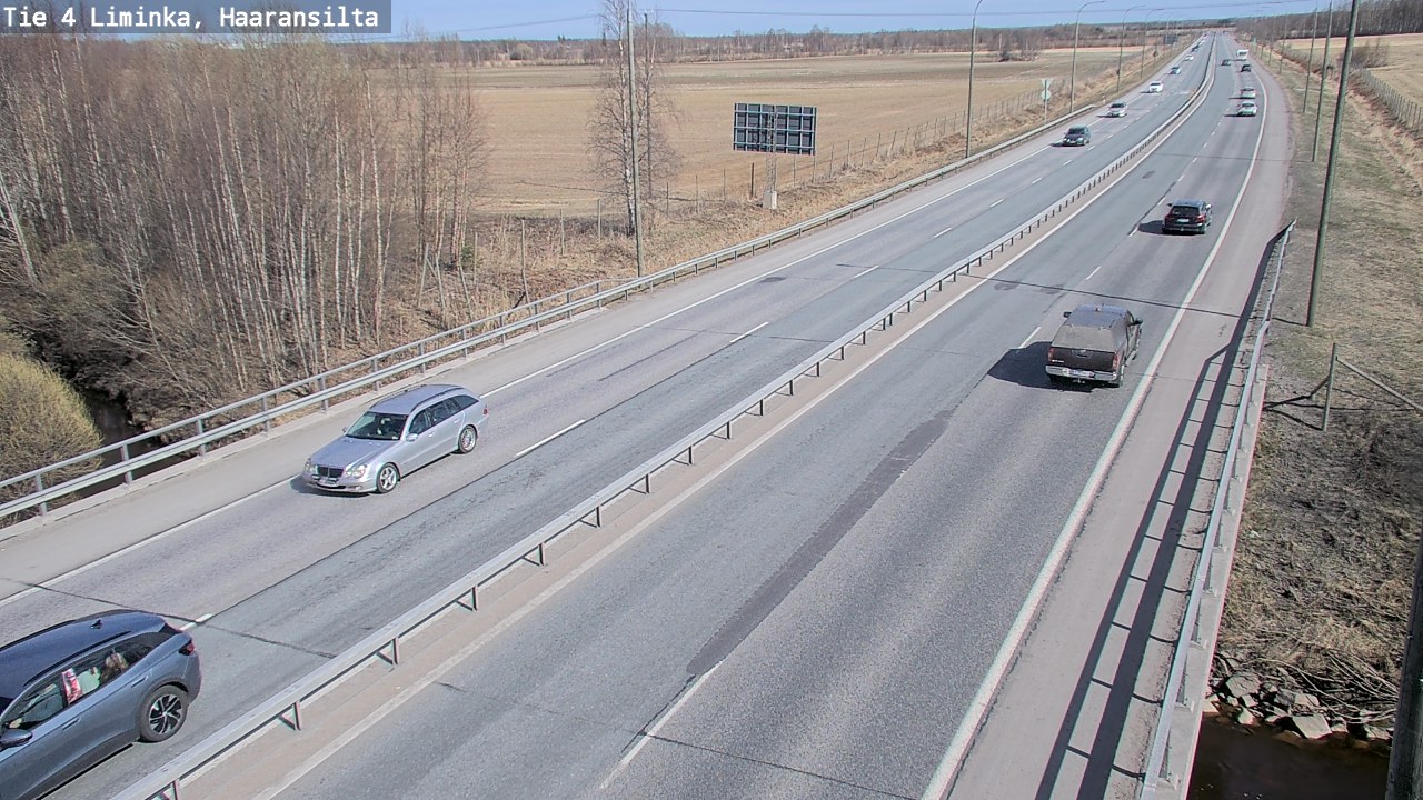 Kelikamerat Kuva Tie 4 Liminka, Haaransilta, Liminka, Pohjois-Pohjanmaa