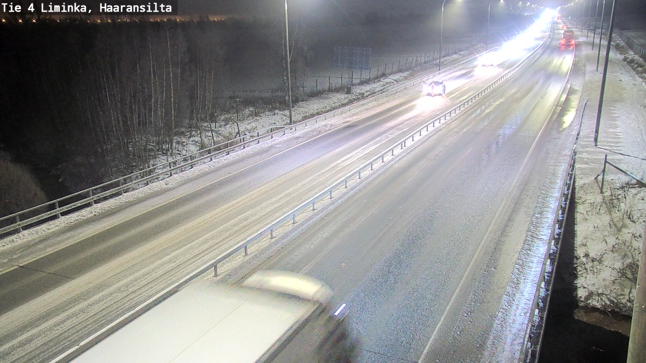 Weather Camera Image Road 4 Liminka, Haaransilta, Liminka, Pohjois-Pohjanmaa