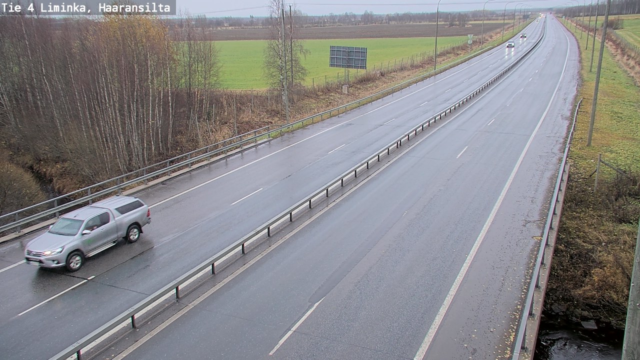 Kelikamerat Kuva Tie 4 Liminka, Haaransilta, Liminka, Pohjois-Pohjanmaa