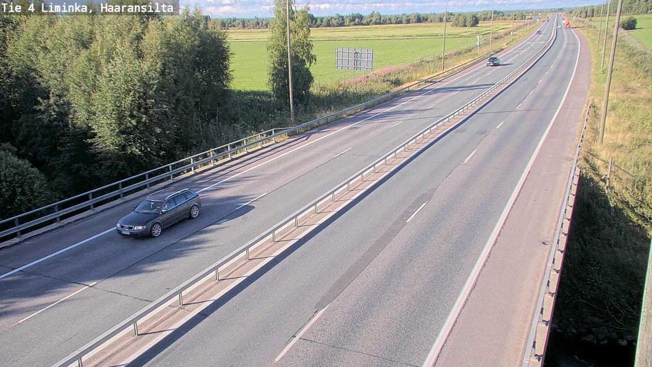 Kelikamerat Kuva Tie 4 Liminka, Haaransilta, Liminka, Pohjois-Pohjanmaa