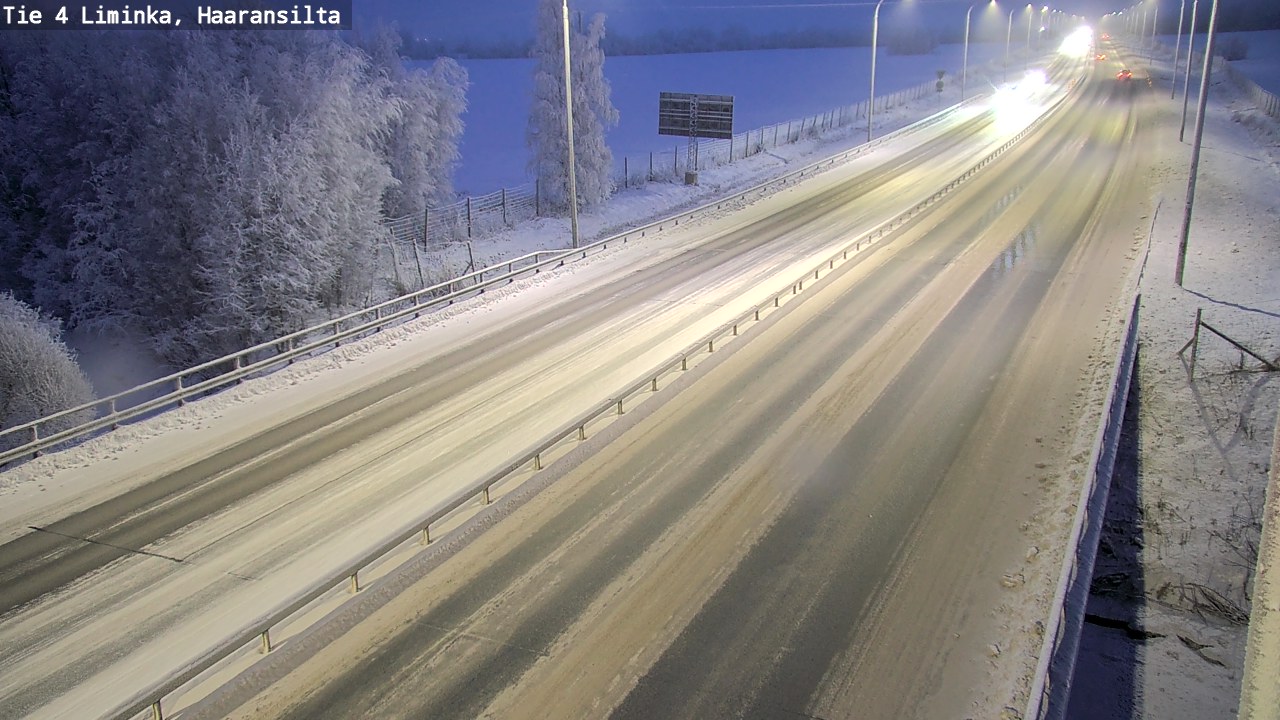 Kelikamerat Kuva Tie 4 Liminka, Haaransilta, Liminka, Pohjois-Pohjanmaa