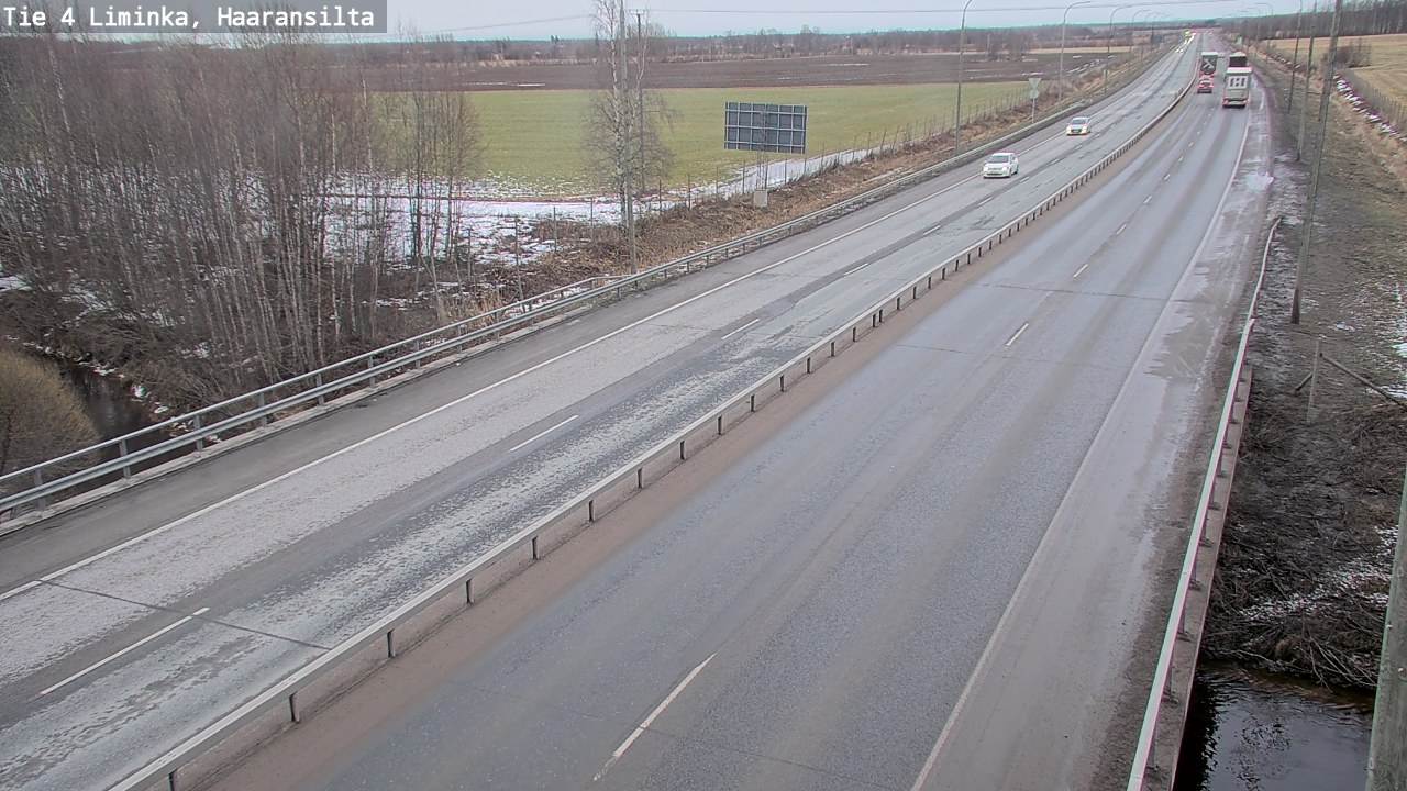 Kelikamerat Kuva Tie 4 Liminka, Haaransilta, Liminka, Pohjois-Pohjanmaa