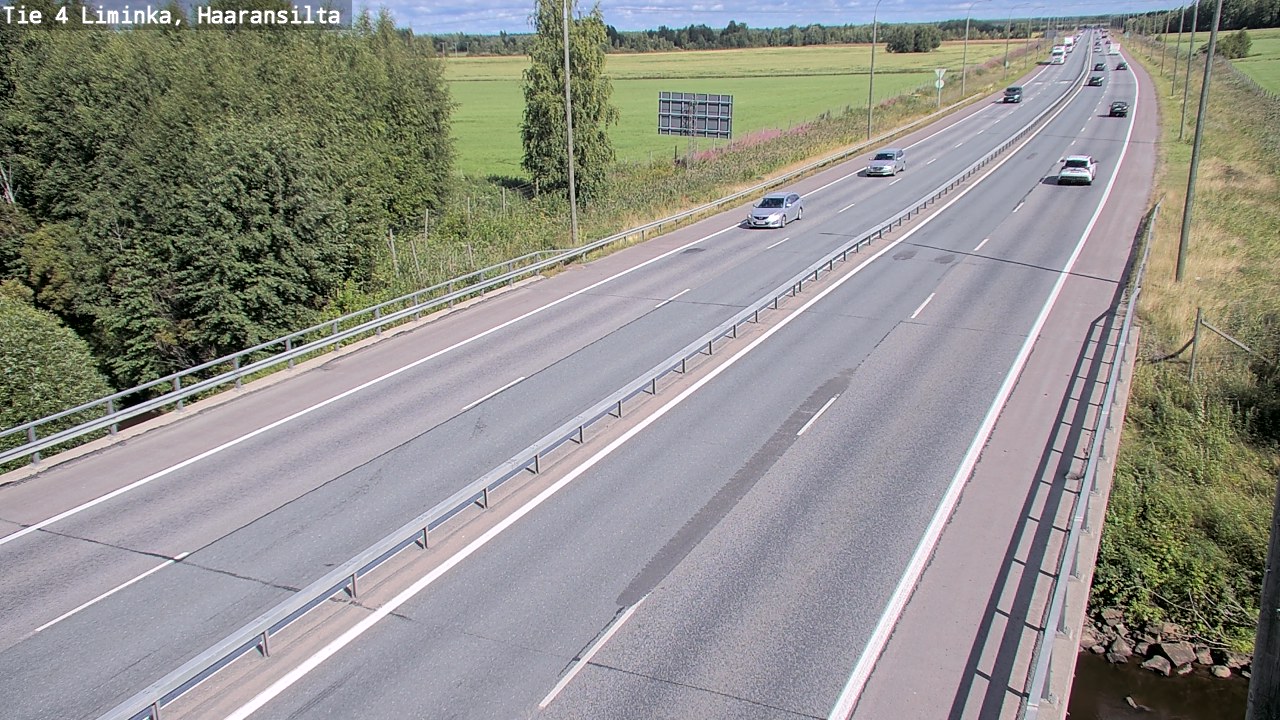 Kelikamerat Kuva Tie 4 Liminka, Haaransilta, Liminka, Pohjois-Pohjanmaa