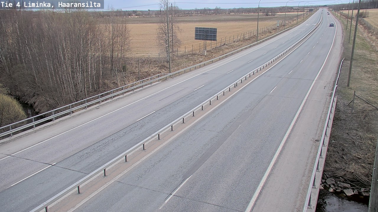 Kelikamerat Kuva Tie 4 Liminka, Haaransilta, Liminka, Pohjois-Pohjanmaa