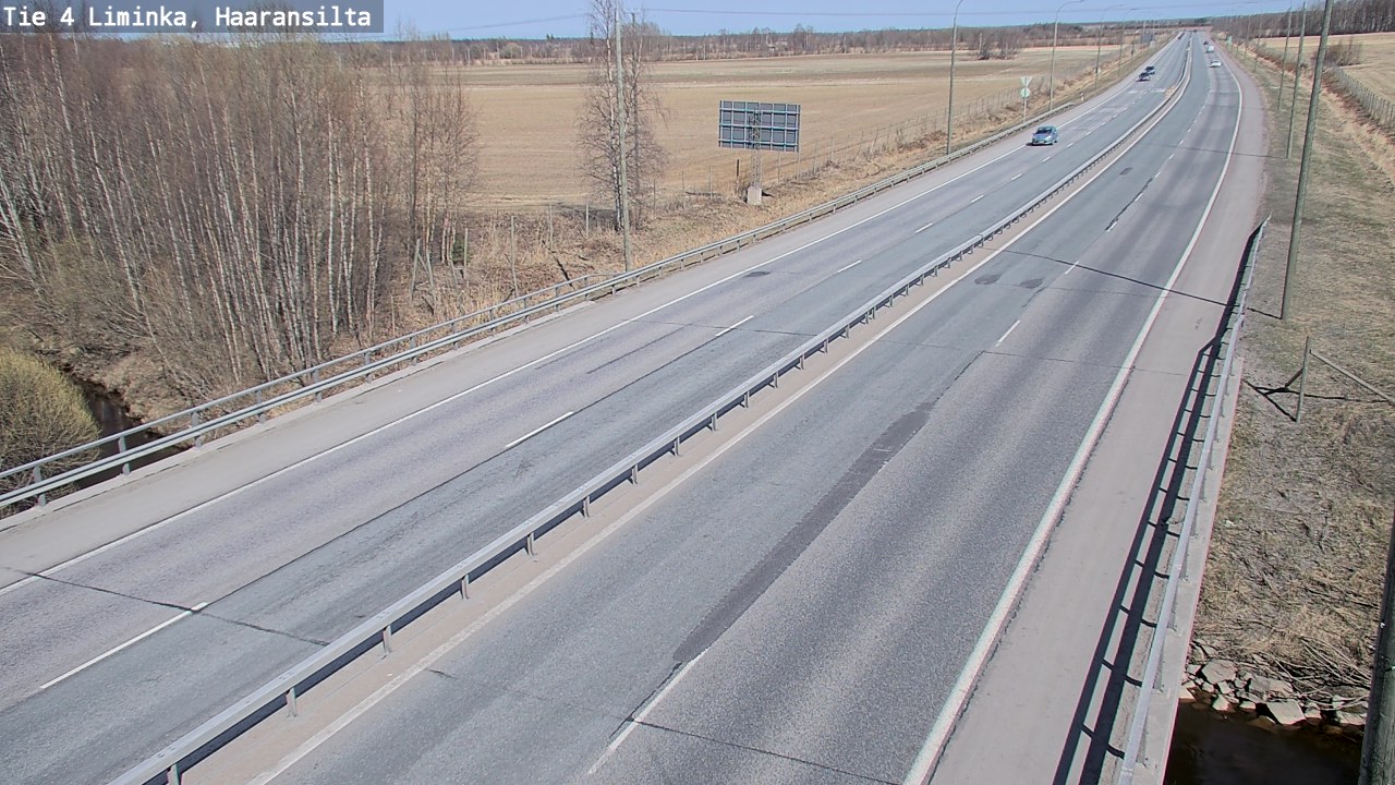 Kelikamerat Kuva Tie 4 Liminka, Haaransilta, Liminka, Pohjois-Pohjanmaa