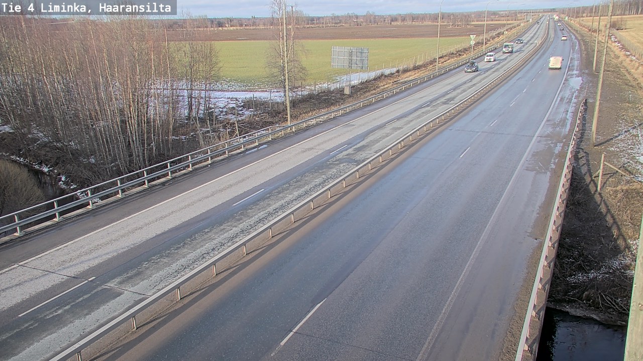 Kelikamerat Kuva Tie 4 Liminka, Haaransilta, Liminka, Pohjois-Pohjanmaa