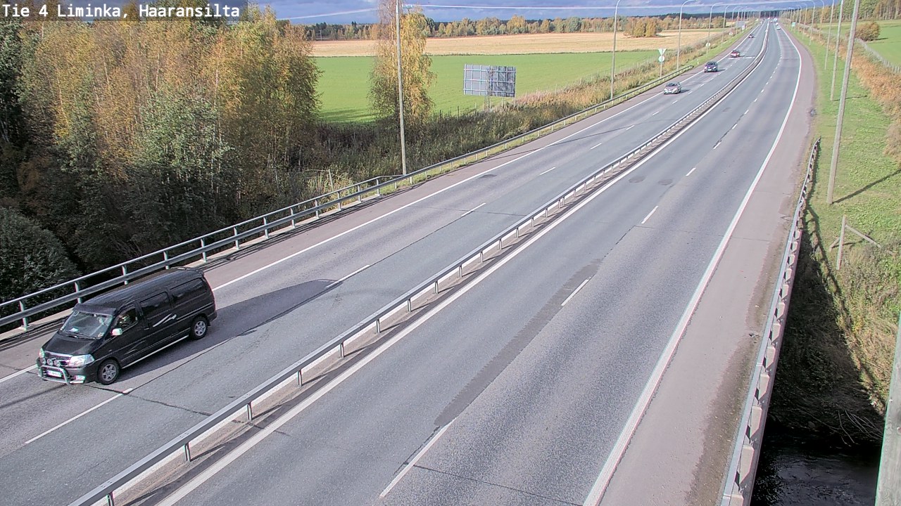 Kelikamerat Kuva Tie 4 Liminka, Haaransilta, Liminka, Pohjois-Pohjanmaa