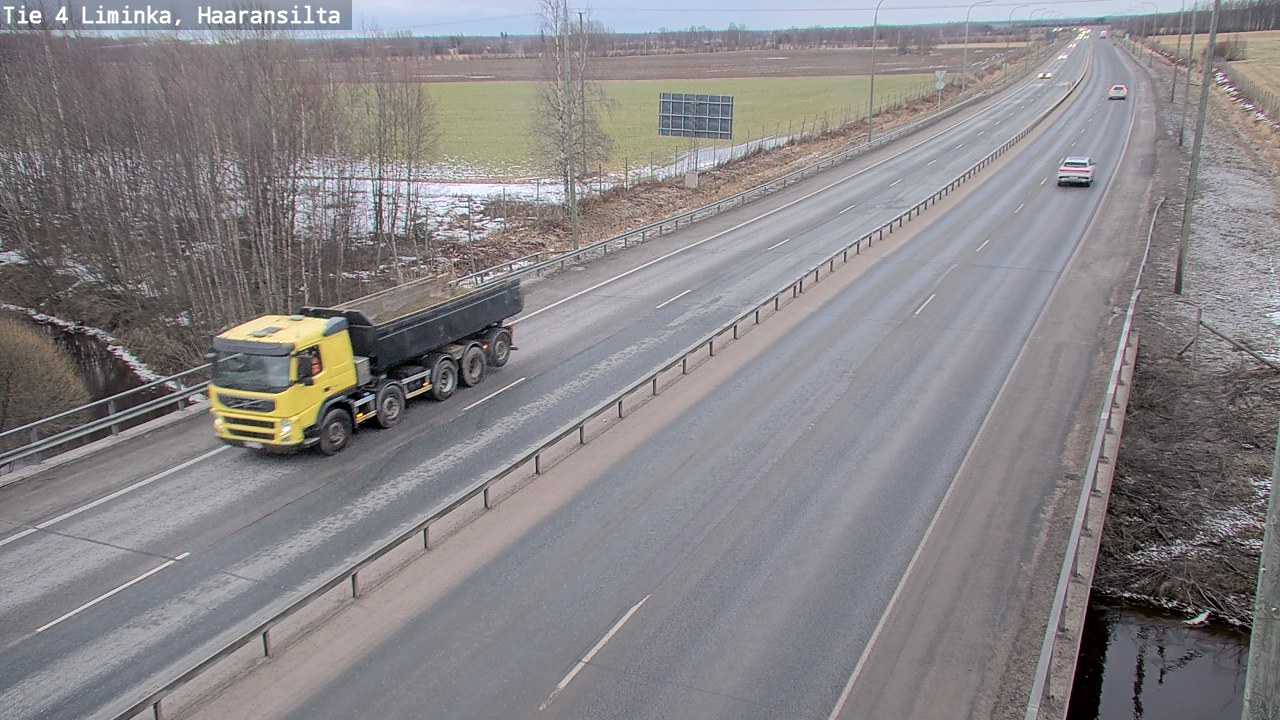 Kelikamerat Kuva Tie 4 Liminka, Haaransilta, Liminka, Pohjois-Pohjanmaa