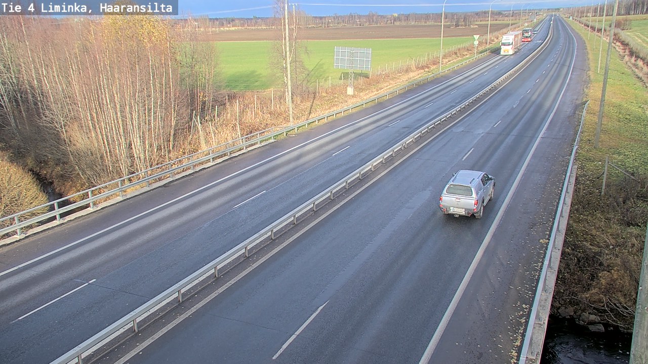 Kelikamerat Kuva Tie 4 Liminka, Haaransilta, Liminka, Pohjois-Pohjanmaa