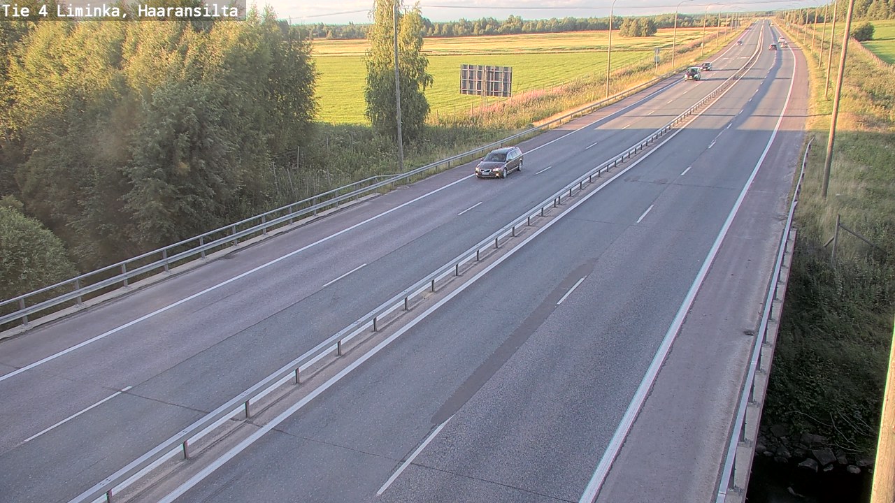 Kelikamerat Kuva Tie 4 Liminka, Haaransilta, Liminka, Pohjois-Pohjanmaa