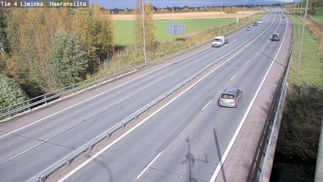 Kelikamerat Kuva Tie 4 Liminka, Haaransilta, Liminka, Pohjois-Pohjanmaa