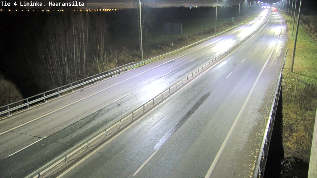 Kelikamerat Kuva Tie 4 Liminka, Haaransilta, Liminka, Pohjois-Pohjanmaa