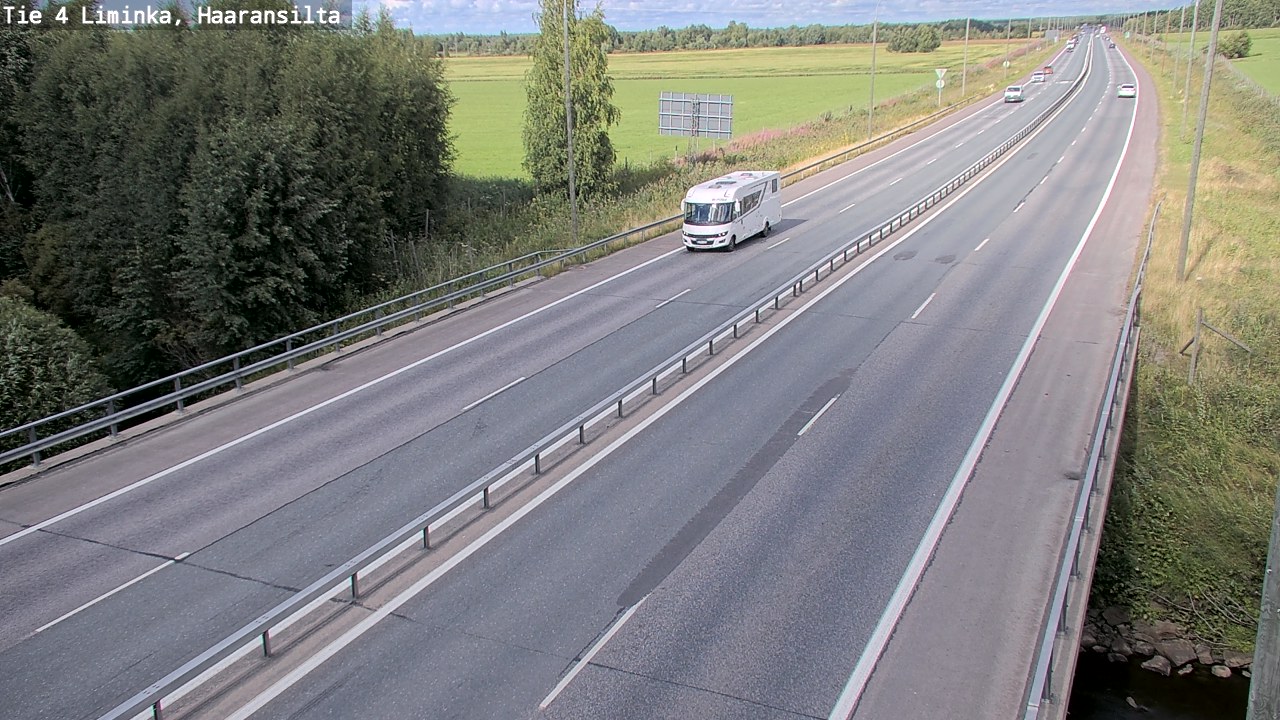 Kelikamerat Kuva Tie 4 Liminka, Haaransilta, Liminka, Pohjois-Pohjanmaa