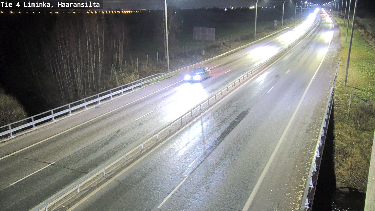 Kelikamerat Kuva Tie 4 Liminka, Haaransilta, Liminka, Pohjois-Pohjanmaa