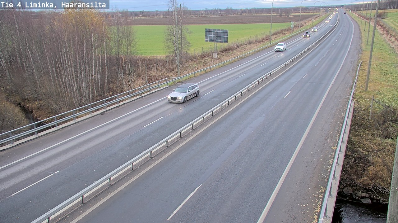 Kelikamerat Kuva Tie 4 Liminka, Haaransilta, Liminka, Pohjois-Pohjanmaa