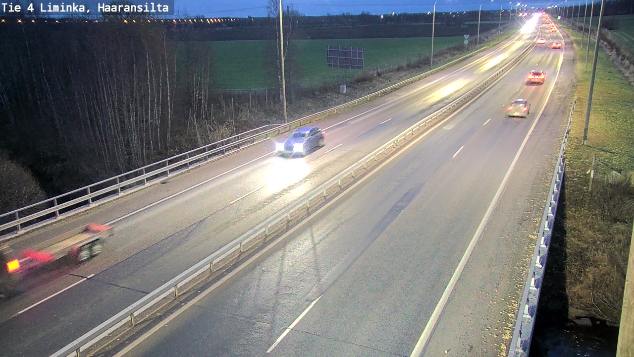 Kelikamerat Kuva Tie 4 Liminka, Haaransilta, Liminka, Pohjois-Pohjanmaa