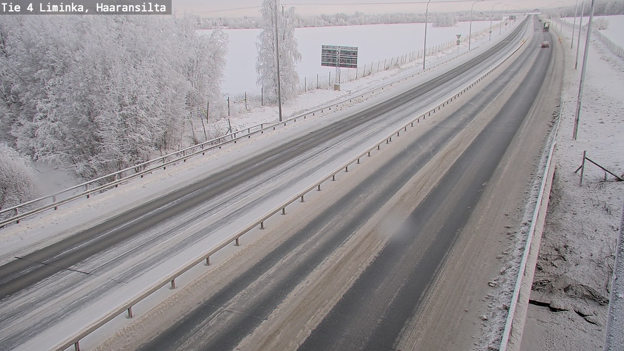 Kelikamerat Kuva Tie 4 Liminka, Haaransilta, Liminka, Pohjois-Pohjanmaa