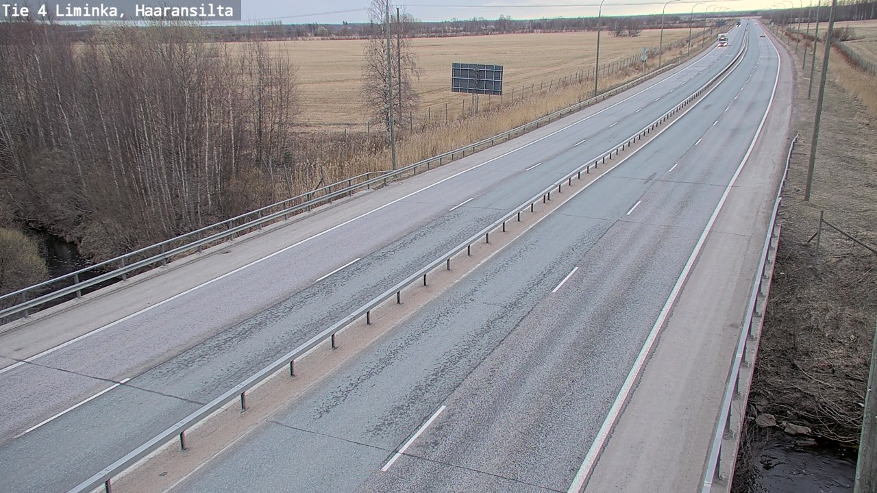 Kelikamerat Kuva Tie 4 Liminka, Haaransilta, Liminka, Pohjois-Pohjanmaa