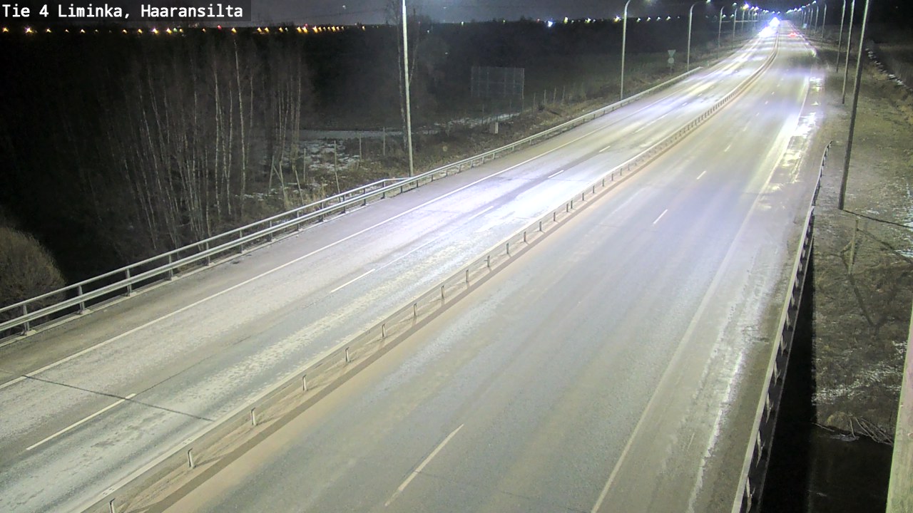 Kelikamerat Kuva Tie 4 Liminka, Haaransilta, Liminka, Pohjois-Pohjanmaa