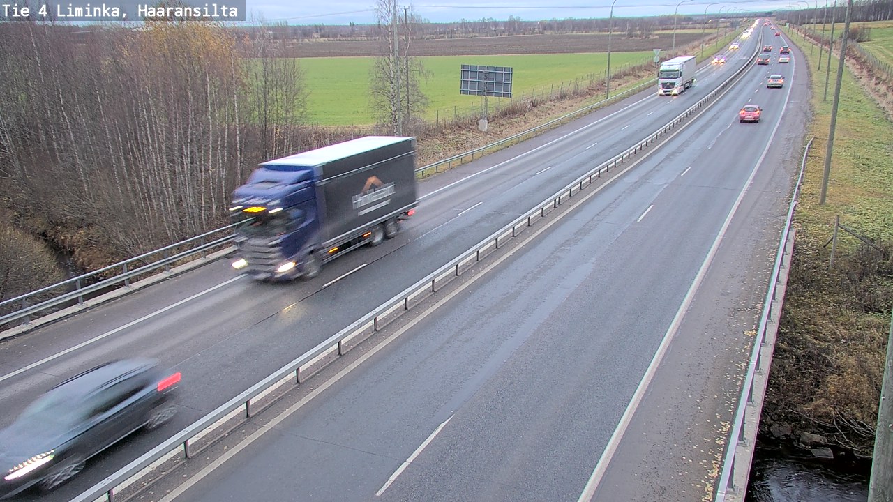 Kelikamerat Kuva Tie 4 Liminka, Haaransilta, Liminka, Pohjois-Pohjanmaa