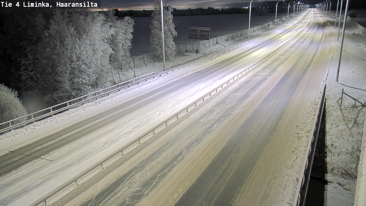 Kelikamerat Kuva Tie 4 Liminka, Haaransilta, Liminka, Pohjois-Pohjanmaa
