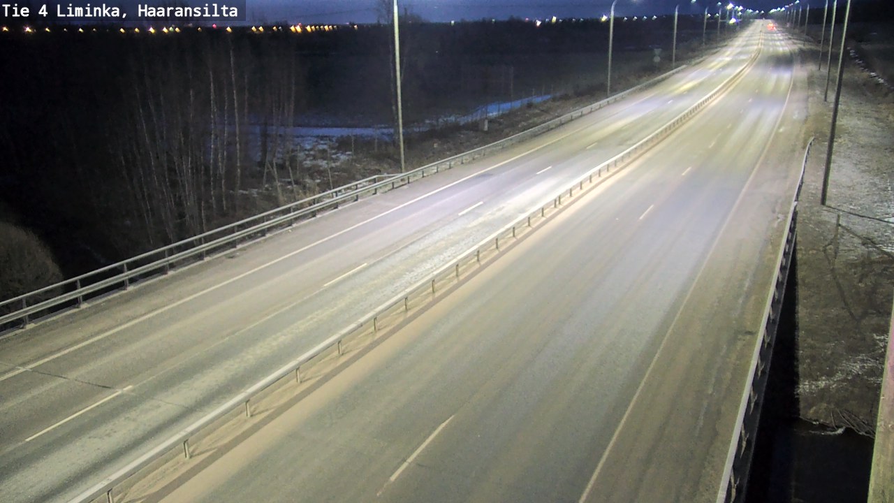 Kelikamerat Kuva Tie 4 Liminka, Haaransilta, Liminka, Pohjois-Pohjanmaa