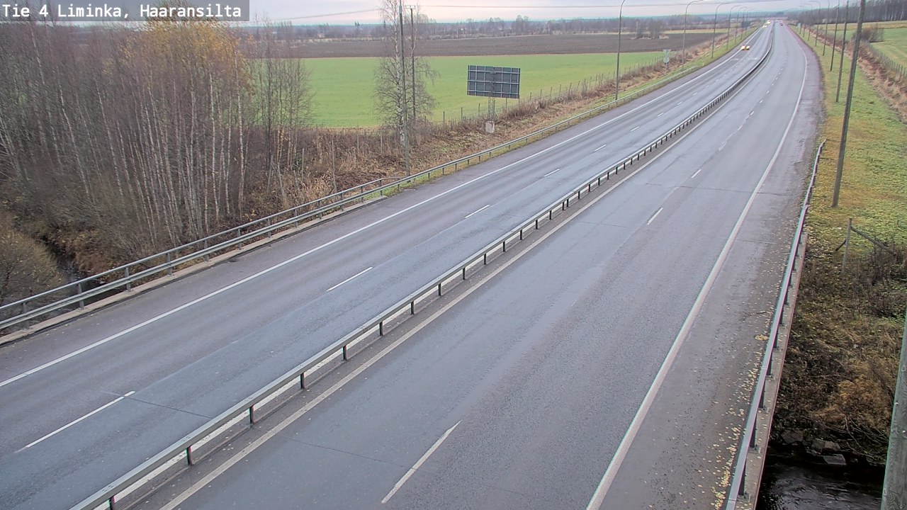 Kelikamerat Kuva Tie 4 Liminka, Haaransilta, Liminka, Pohjois-Pohjanmaa