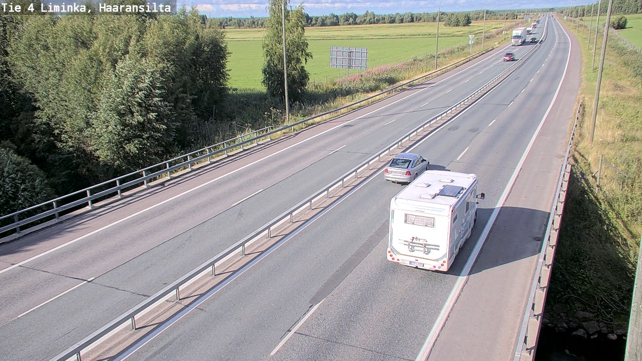 Kelikamerat Kuva Tie 4 Liminka, Haaransilta, Liminka, Pohjois-Pohjanmaa