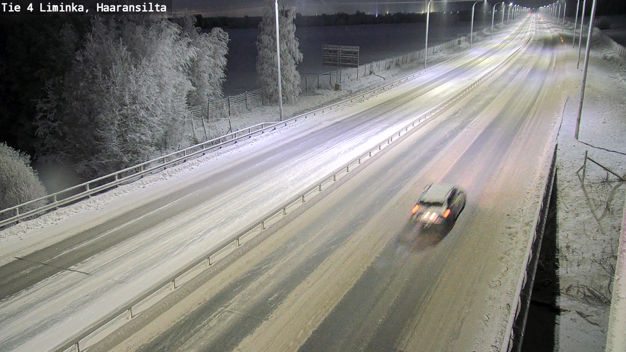 Kelikamerat Kuva Tie 4 Liminka, Haaransilta, Liminka, Pohjois-Pohjanmaa