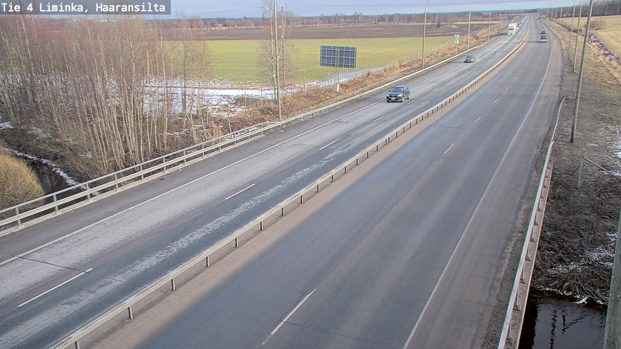 Kelikamerat Kuva Tie 4 Liminka, Haaransilta, Liminka, Pohjois-Pohjanmaa